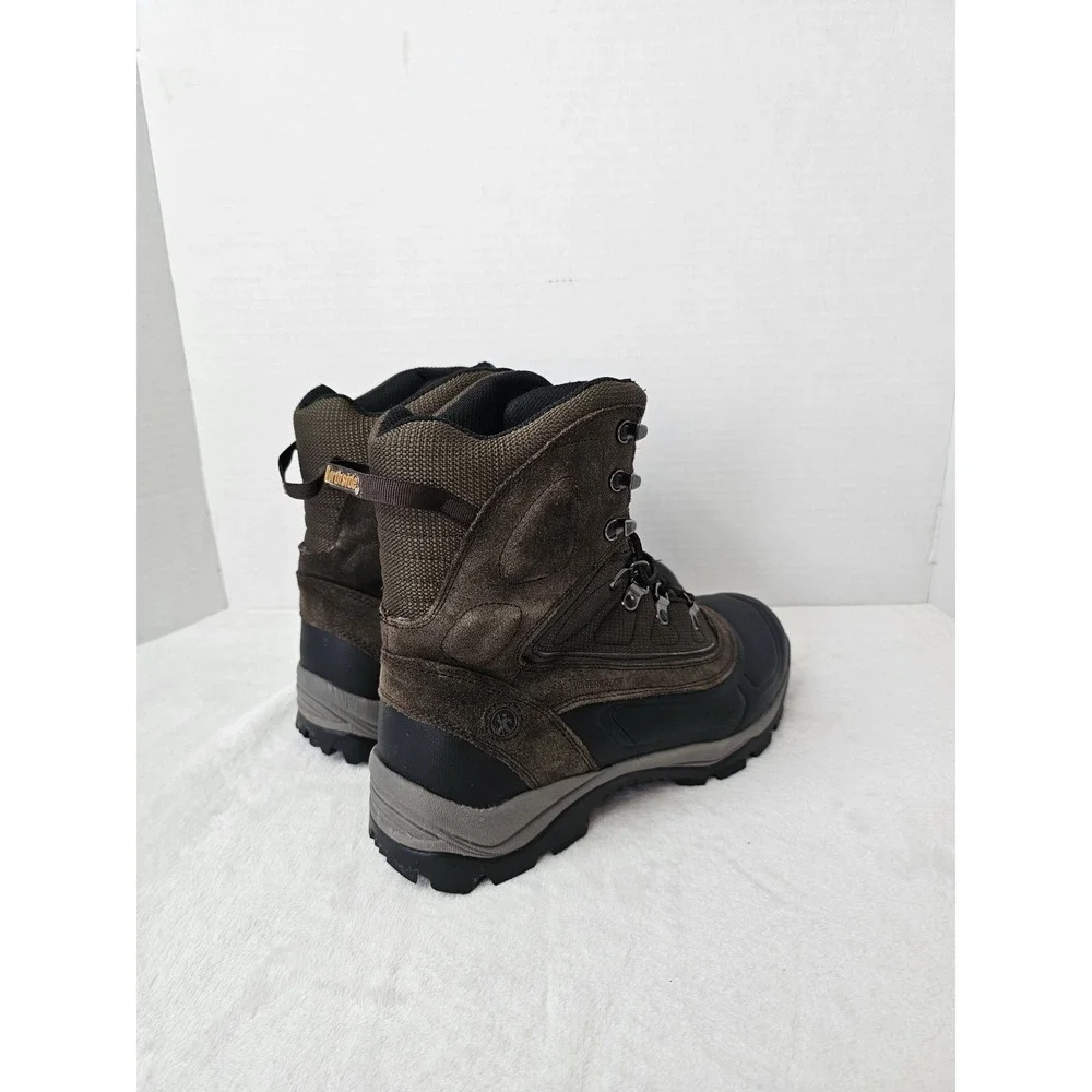 🖤NORTHSIDE BROWN SUEDE THINSULATE 600GRAM WATERPROOF HIKING  WINTER MENS9 BOOTS